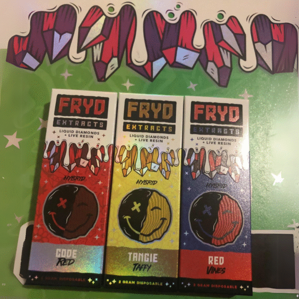FRYD Extracts 2G Disposable Vapes