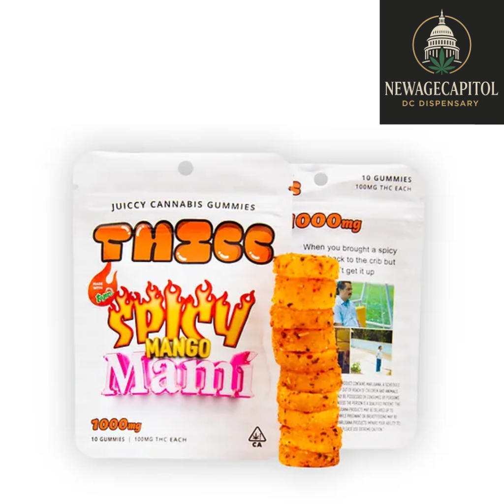 Thicc Spicy Mango Mami 1000mg Gummies