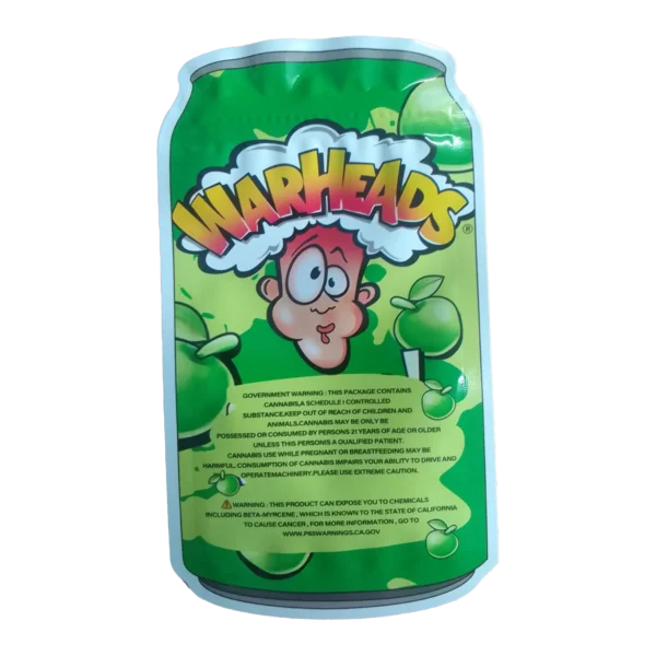 Warheads Sour! Apple Rings Die Cut 600MG - Image 2