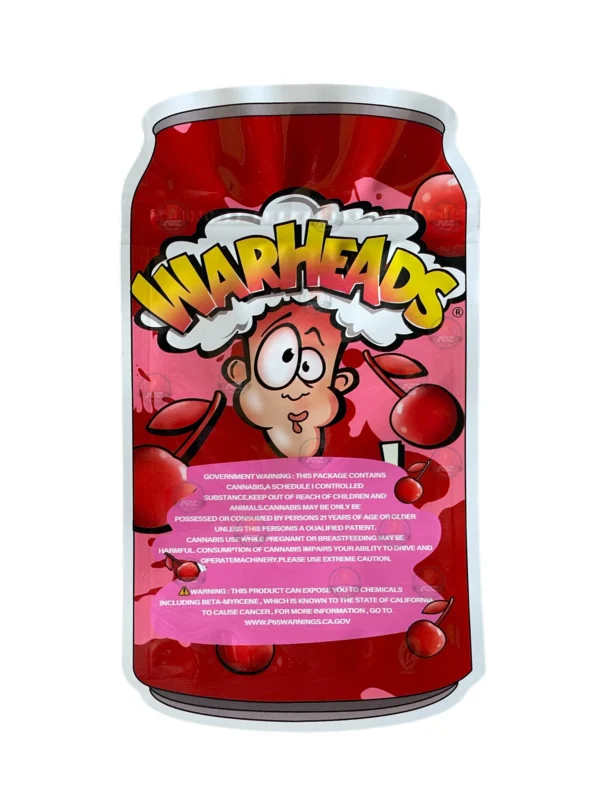 Warheads Super Cherry Poppers 3.5g - Image 2